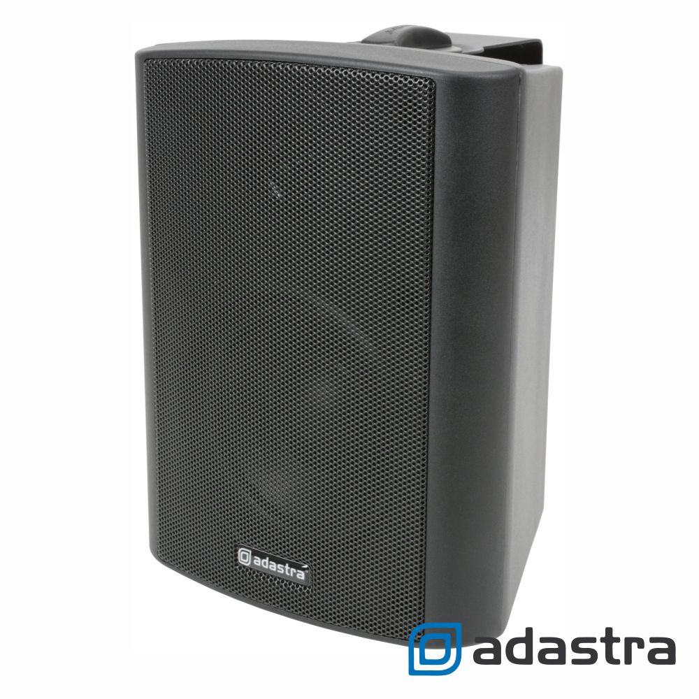 Coluna Interior Parede 100V 4" 20W/70W Preta ADASTRA