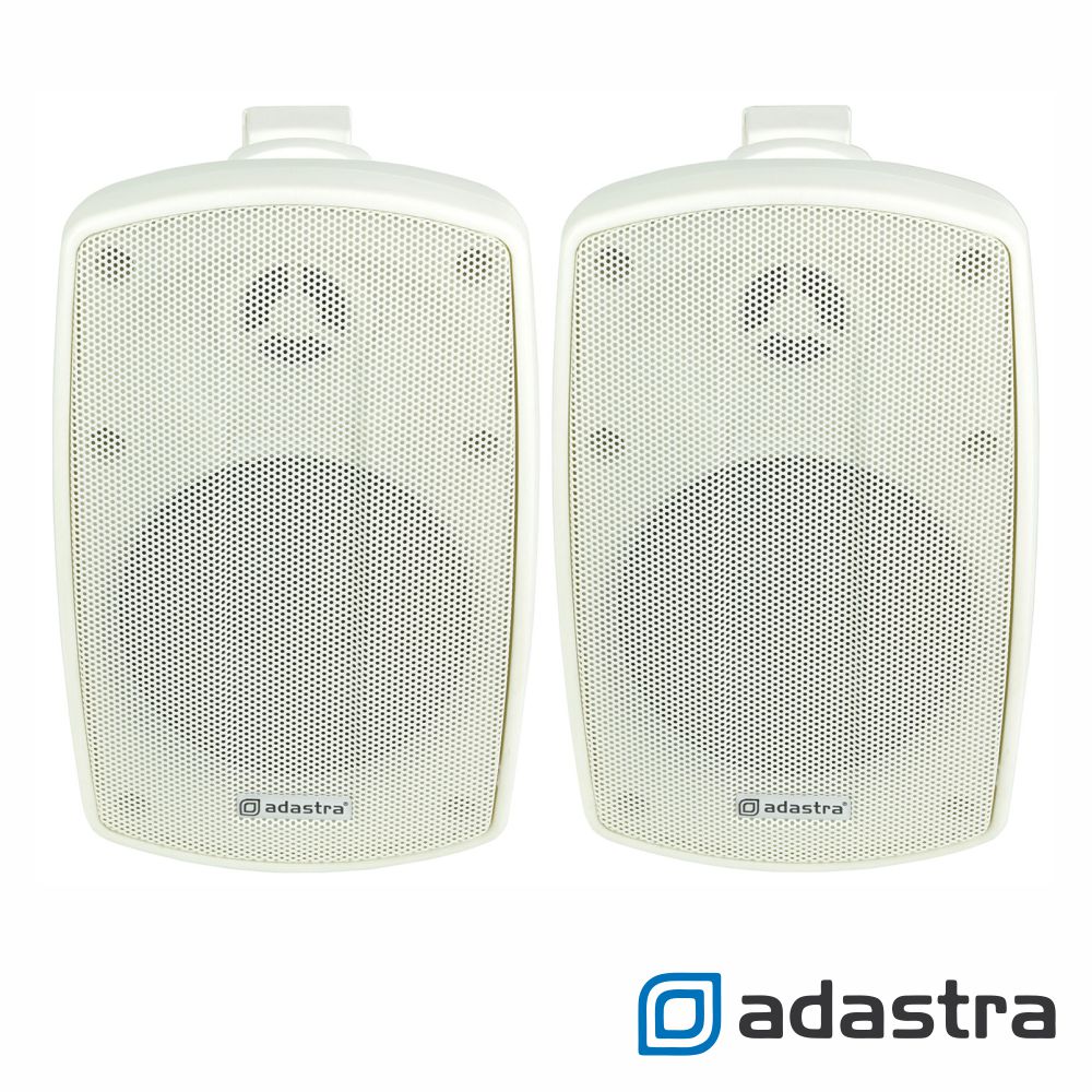 Conjunto De 2 Colunas 4" 60W IP44 Branco ADASTRA