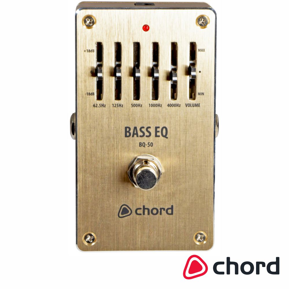 Pedal Equalizador 5 Bandas P/ Baixo CHORD