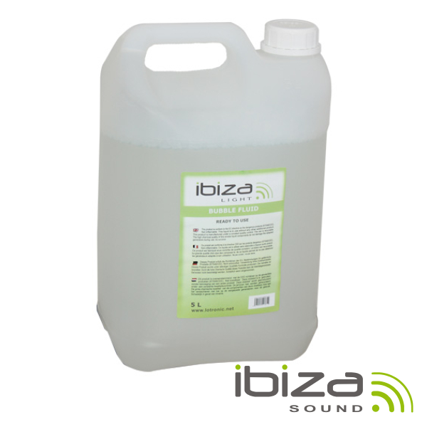 LÍQUIDO DE BOLHAS 5 LITROS IBIZA