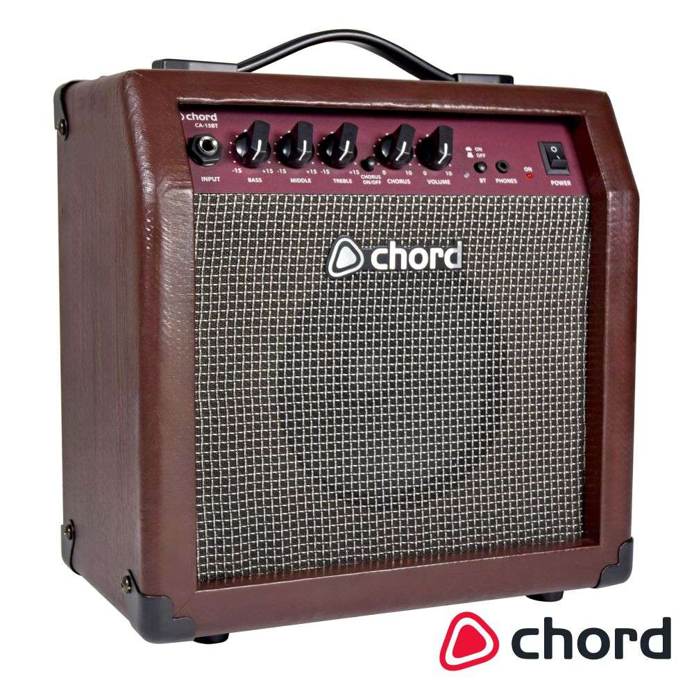 Amplificador Guitarra Acústica 6.5" 15W Bluetooth CHORD