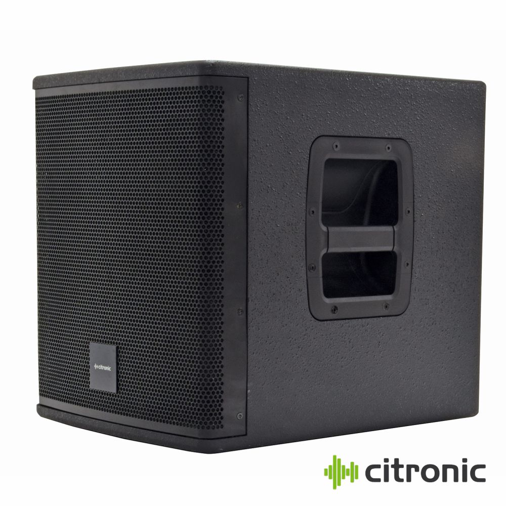 Subwoofer Amplificado Profissional 10" 500W CITRONIC