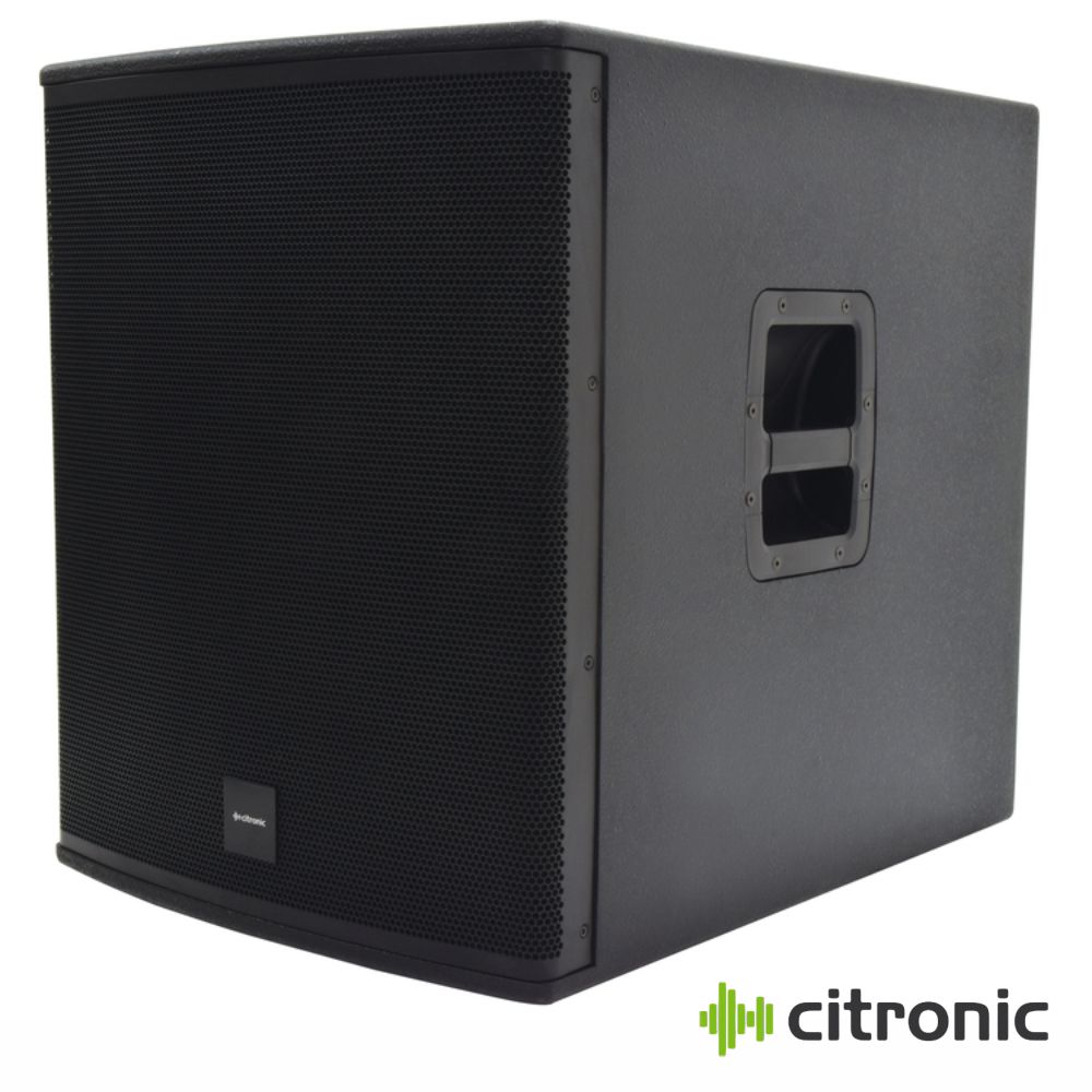 Subwoofer Amplificado Profissional 18" 1100W CITRONIC