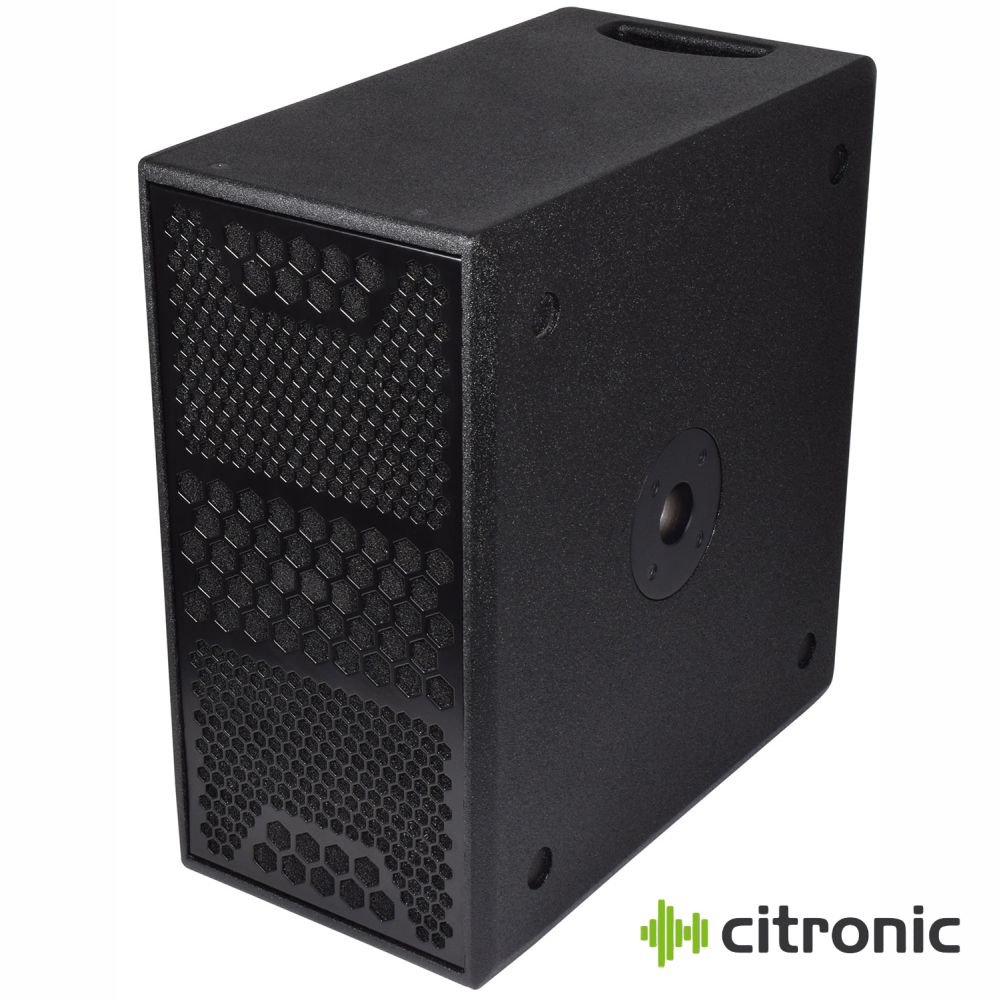 Subwoofer Amplificado Profissional 2x8" 700W DSP CITRONIC