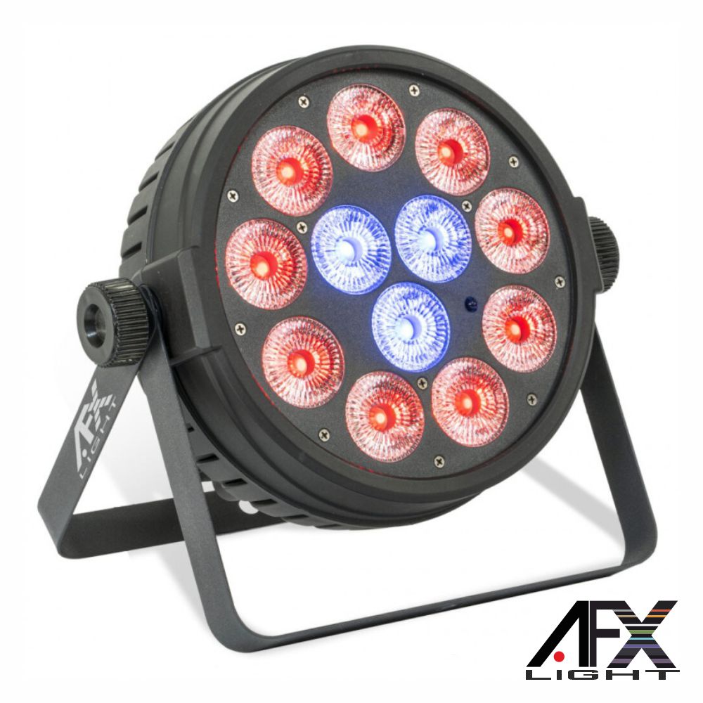 Projetor Par C/ 12 LEDS 12W RGBW DMX AFXLIGHT