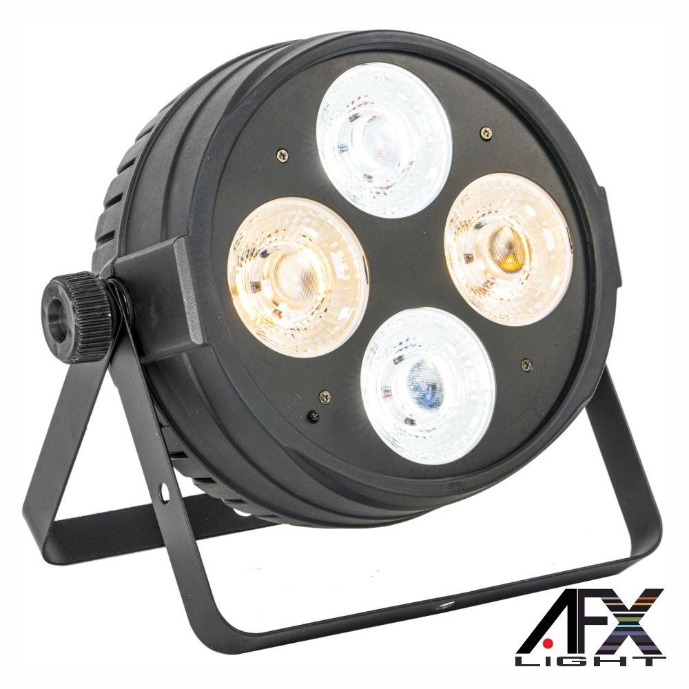 Projetor Par C/ 4 LEDS COB 50W 3200-8000K DMX IP65 AFXLIGHT