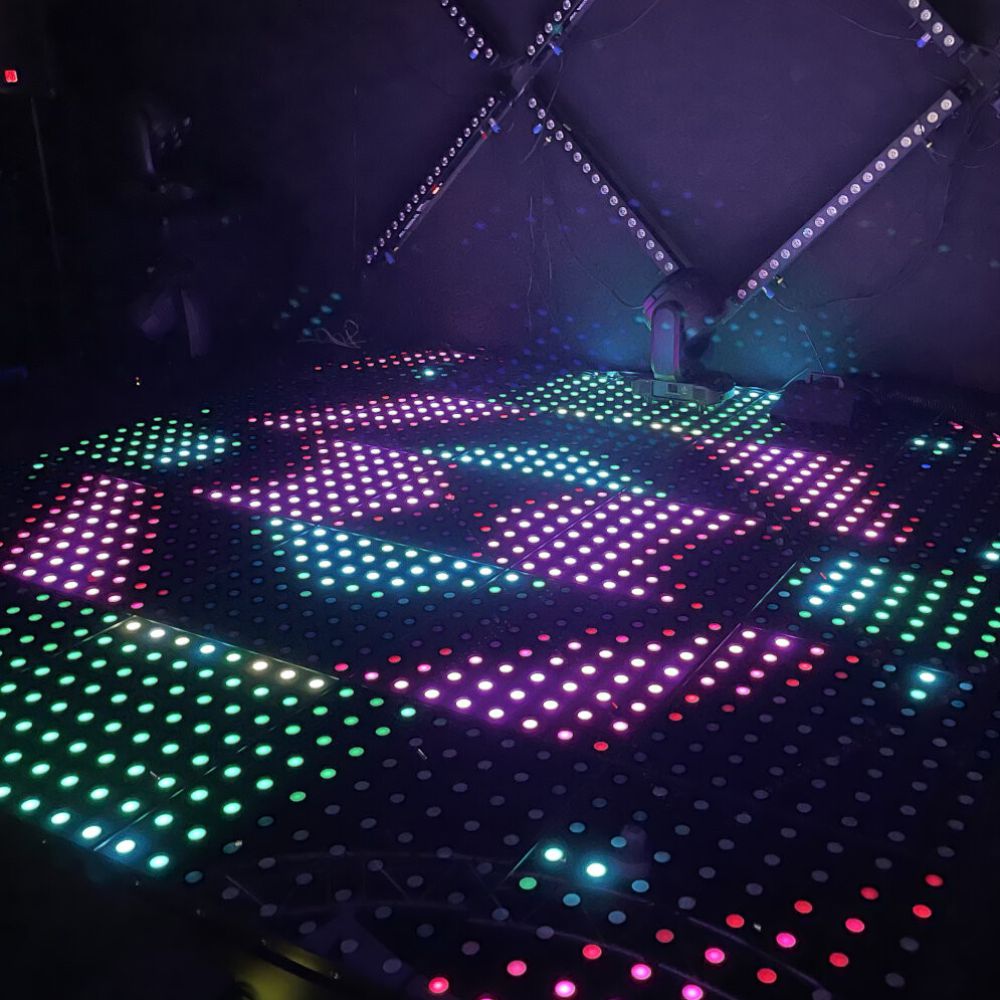 Pista de Dança 3x3m 1600 LEDS SMD5050 AFXLIGHT