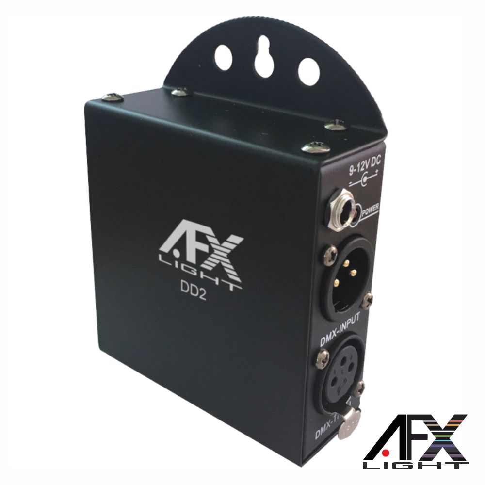 Distribuidor DMX 2 Vias 1 Entrada AFXLIGHT