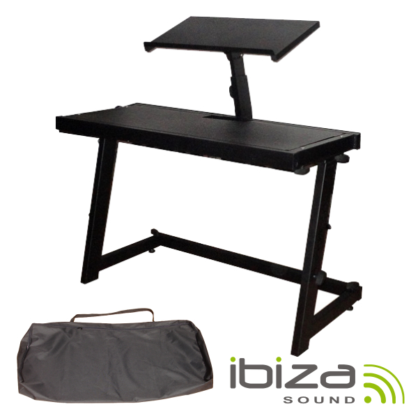 SUPORTE DJ ESTRUTURA AÇO 68-92CM C/ SACO IBIZA