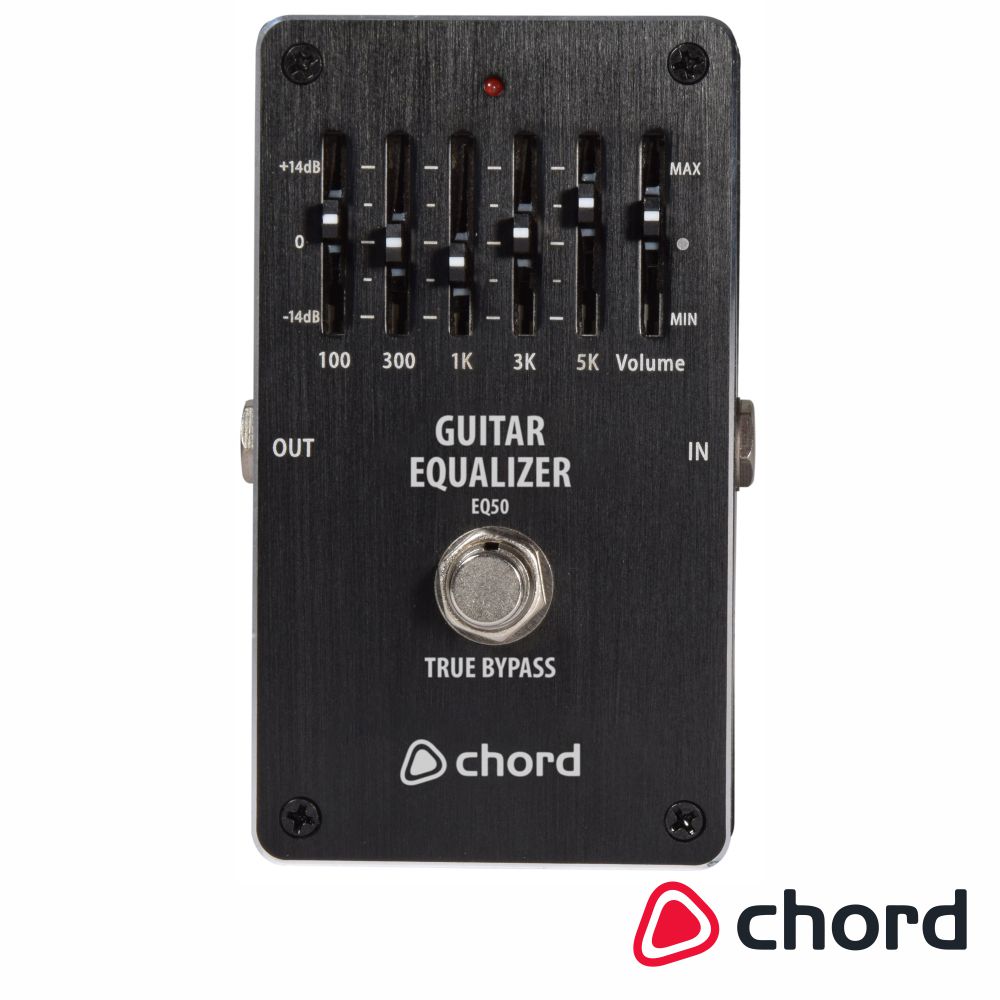 Pedal Equalizador 5 Bandas P/ Guitarra CHORD