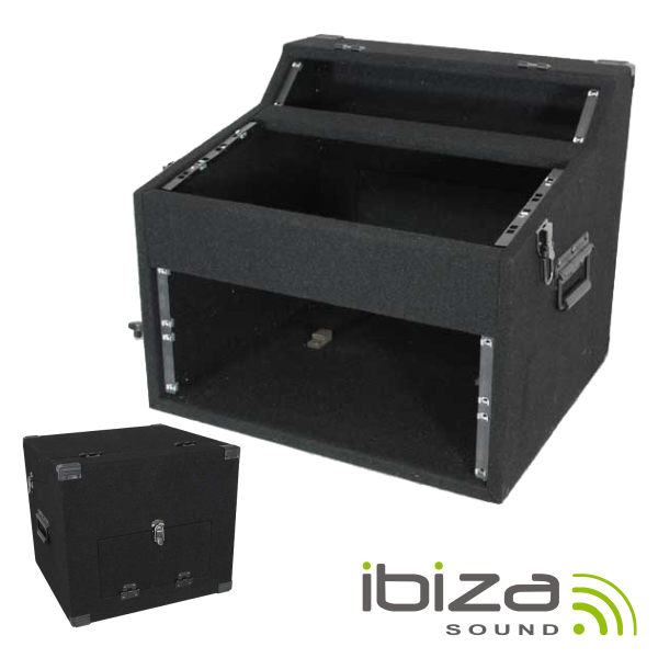 MALA TRANSPORTE DJ  2/5/4U PAINEIS 19MM MDF FORRADO IBIZA