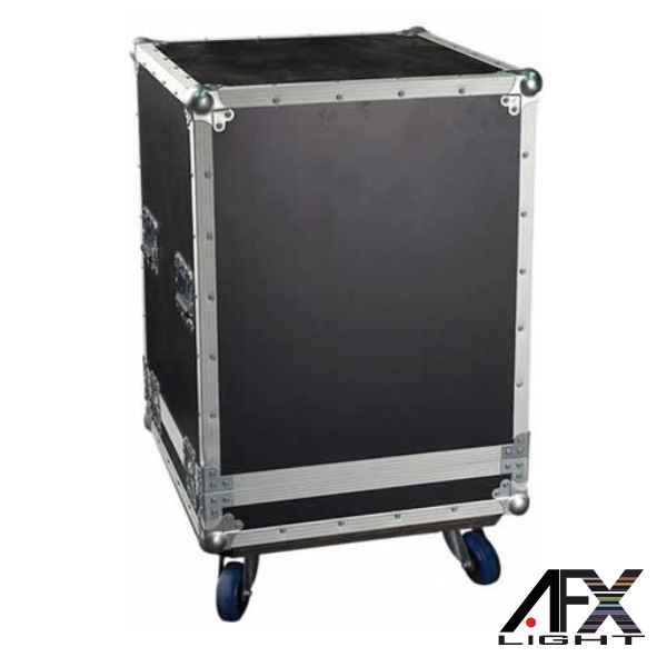MALA TRANSPORTE DJ P/ 1MOVING HEAD BEAM2R RODAS AFXLIGHT