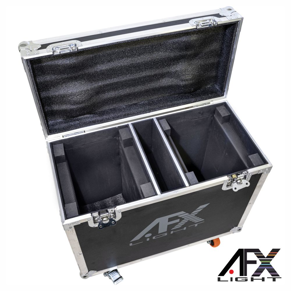 Mala Transporte DJ P/ 2 Moving Heads BEAM100-LED AFXLIGHT
