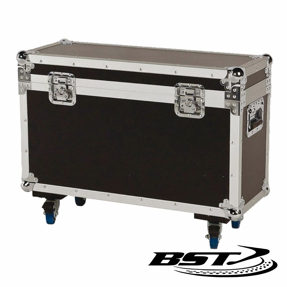 MALA TRANSPORTE DJ P/ 2MOVING HEAD BEAM-2RX RODAS AFXLIGHT