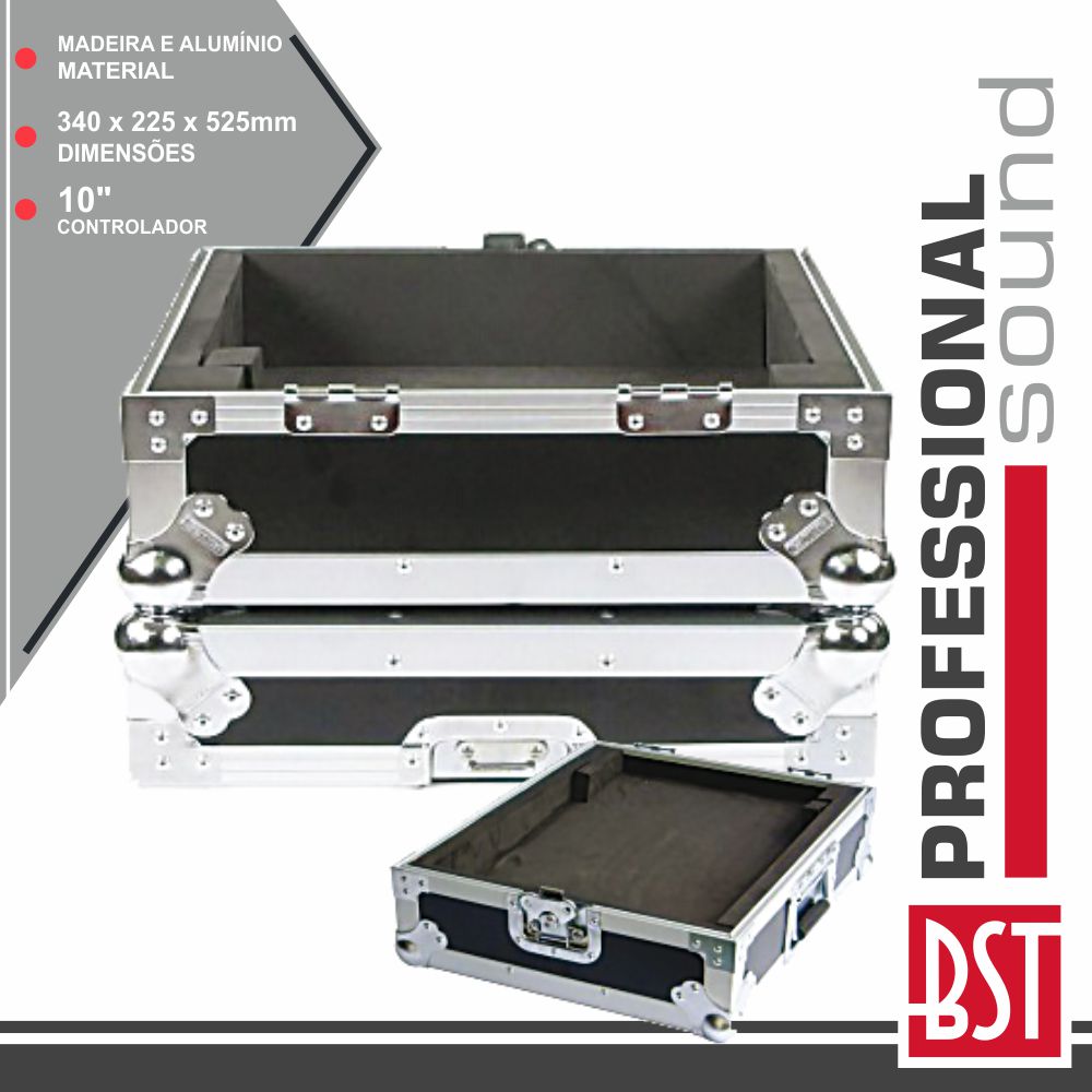 MALA TRANSPORTE DJ P/ CONTROLADOR 10" BST