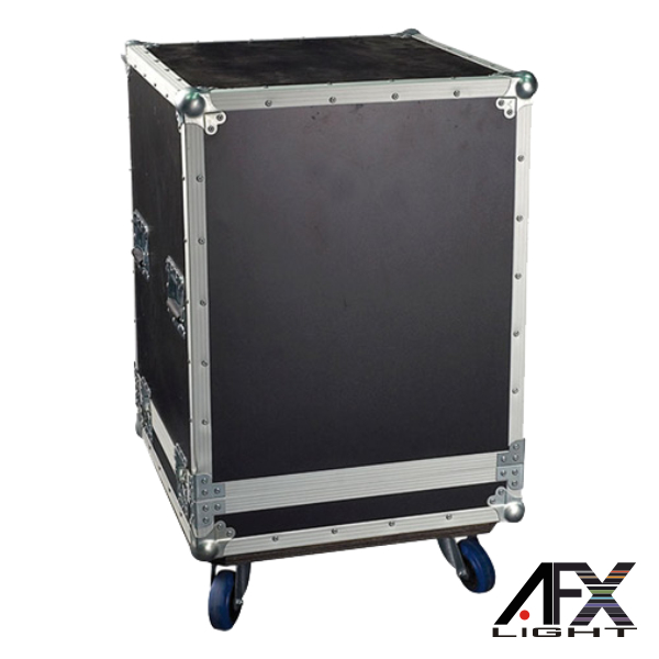 MALA TRANSPORTE DJ P/ 2MOVING HEAD LMH460Z RODAS AFXLIGHT