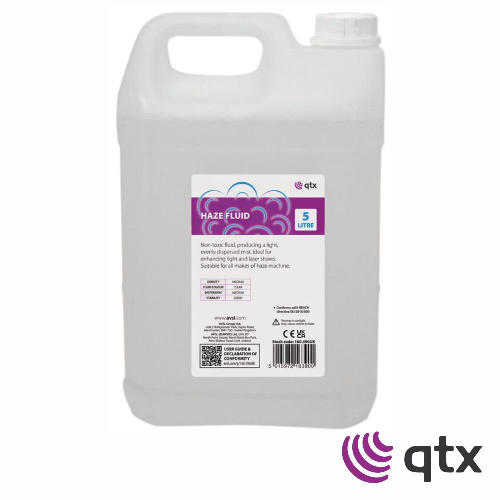 Líquido De Névoa / Haze Eco 5L QTX
