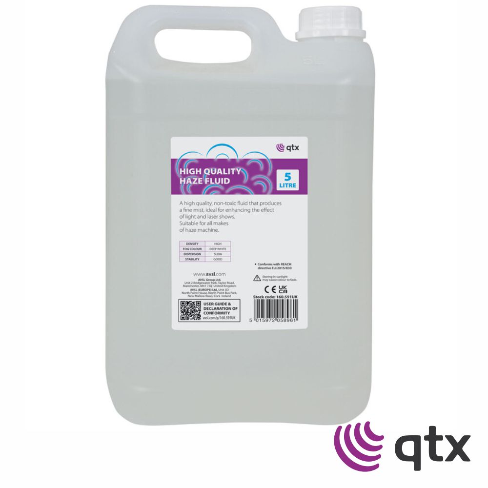 Líquido De Névoa Haze Alta Qualidade 5L QTX