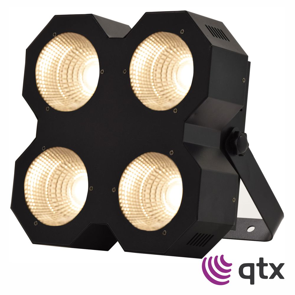Projector Stage Blinder LED COB 200W DMX QTX