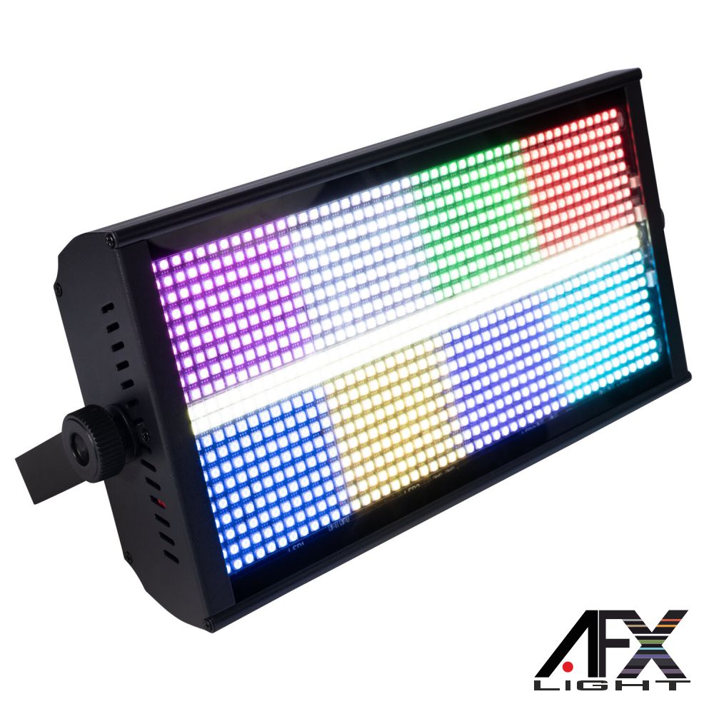 Estroboscópio C/ 864 LEDS RGB + 96 LEDS Brancos AFXLIGHT