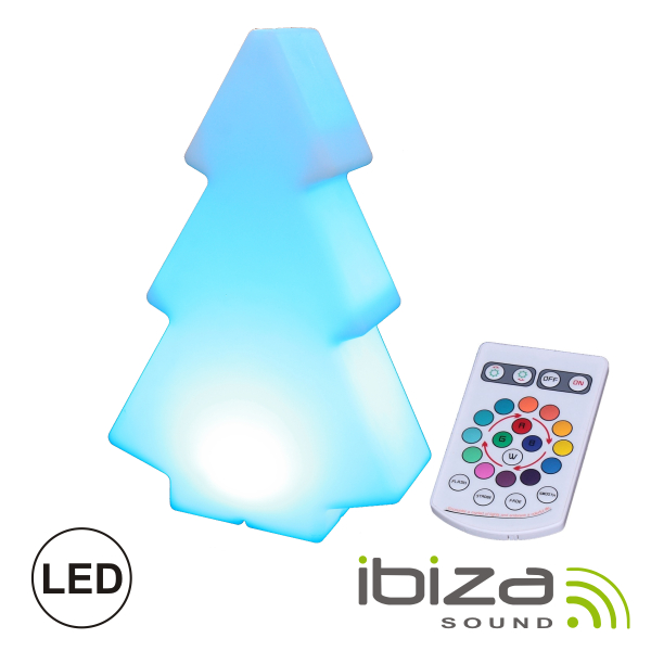 ÁRVORE DE NATAL ILUMINADA C/ LED RGB COMANDO IP65 IBIZA
