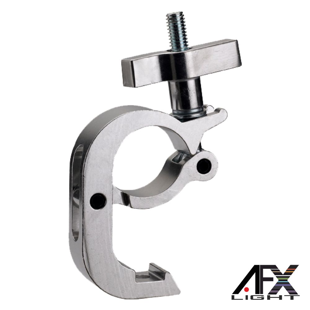 GRAMPO ALUMÍNIO P/ PROJETORES CINZA 150KG AFXLIGHT
