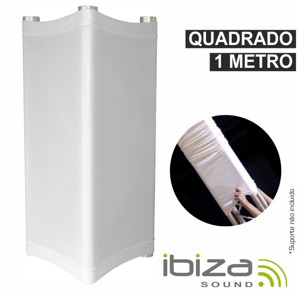 LICRA P/ ESTRUTURAS QUADRADAS C/ 1M 190G/M² IBIZA