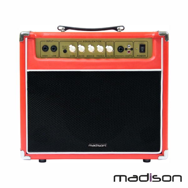 COLUNA AMPLIFICADA P/GUITARRA 8" 40W MADISON