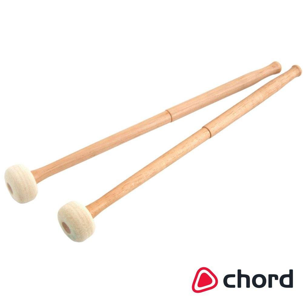 Baquetas Para Percussão Ponta Feltro Duro Maple CHORD