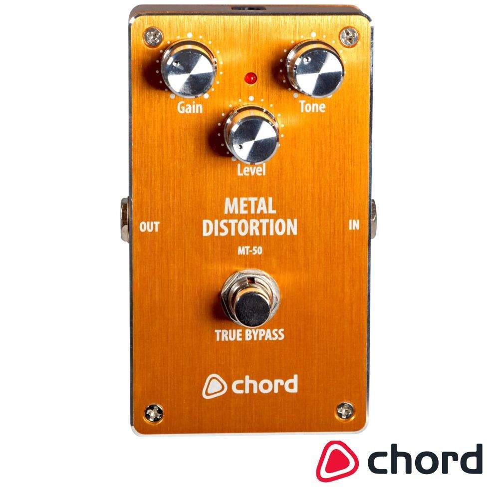 Pedal Metal Distortion P/ Guitarra CHORD