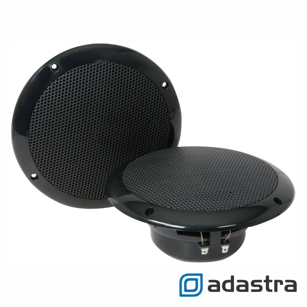 Conjunto de Colunas Teto 100W 6.5" IP35 Preto ADASTRA