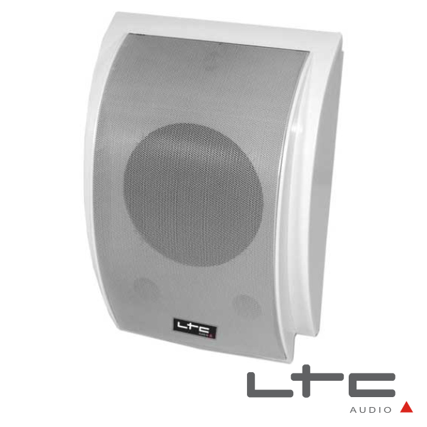 COLUNA DE PAREDE 2 VIAS PA 100V 6.5" 10Wmáx BRANCA LTC