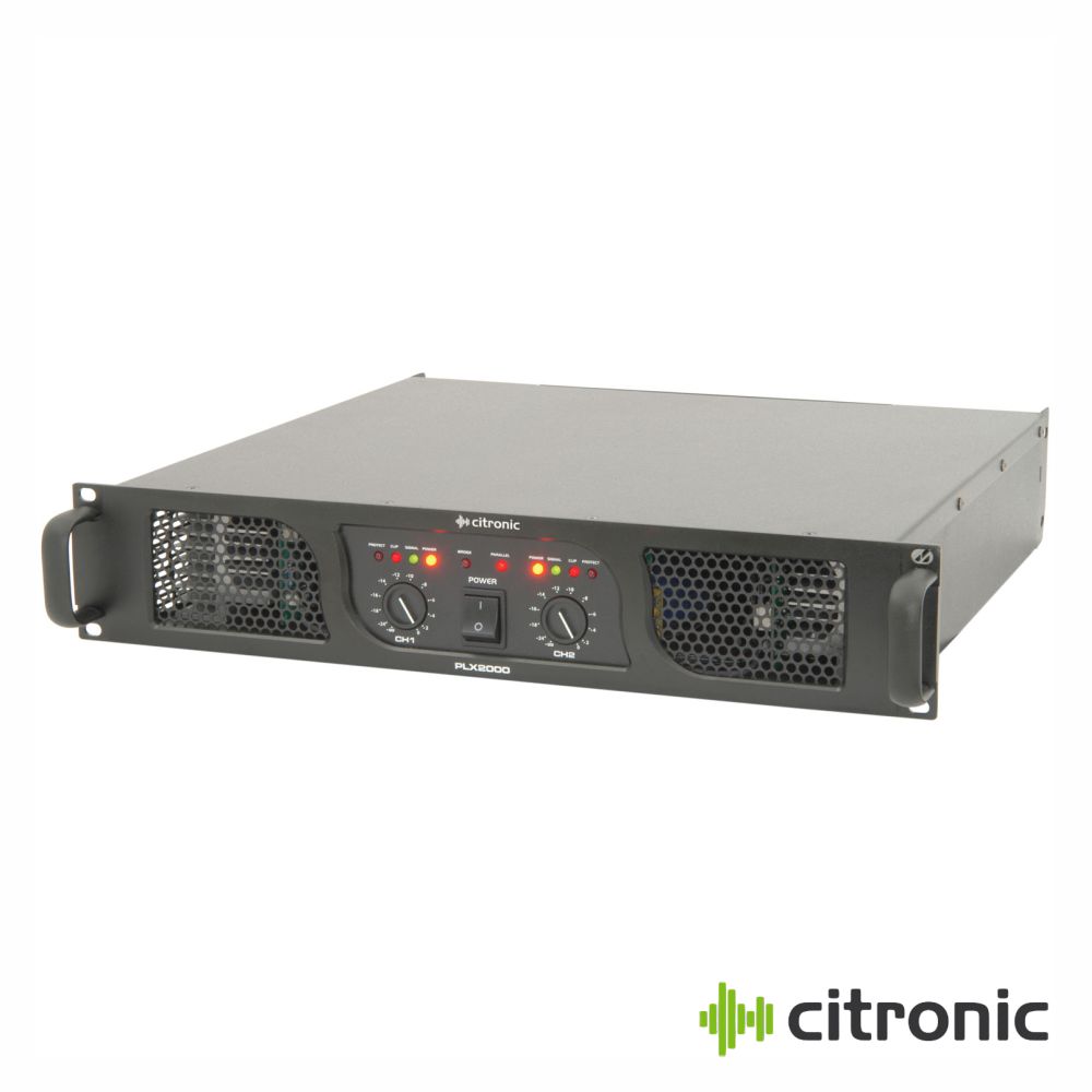 Amplificador Áudio Profissional 19" 2000W CITRONIC