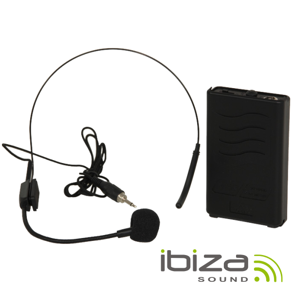 MICROFONE HEADSET S/ FIOS 203.5Mhz IBIZA