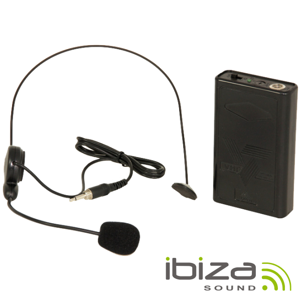 MICROFONE HEADSET S/ FIOS P/ COLUNAS PORT IBIZA