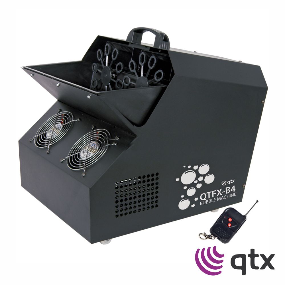 Máquina de Bolhas 100W Com Comando S/ Fios QTX