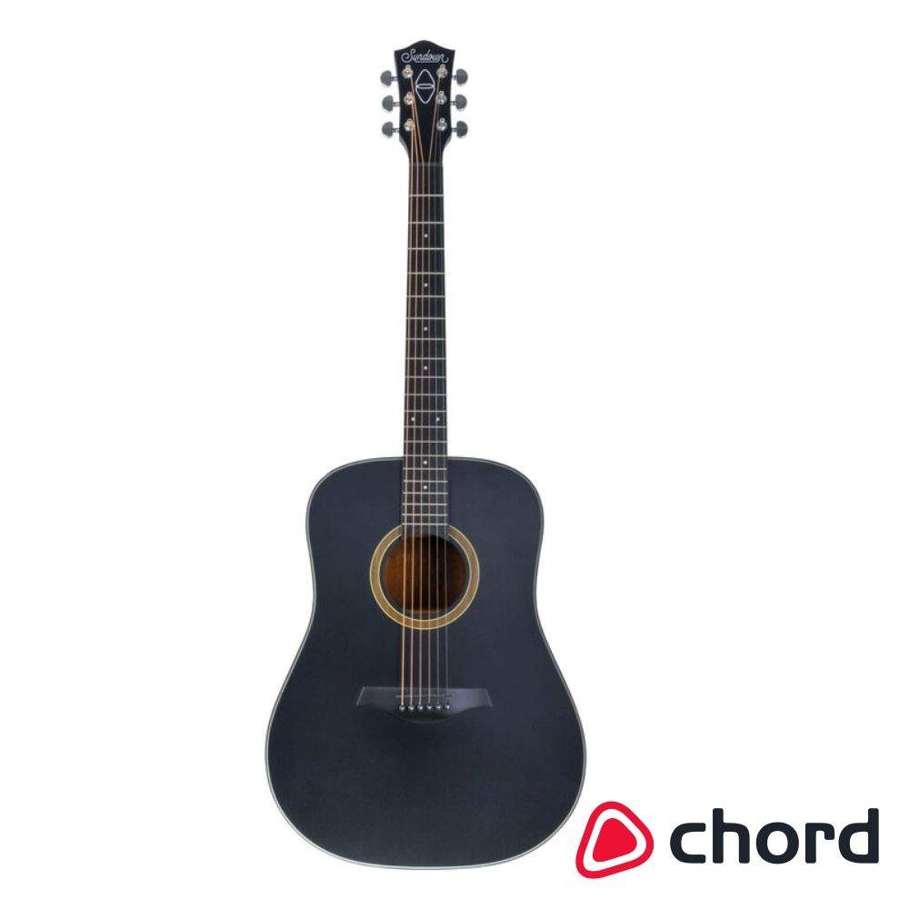Guitarra Acústica Western Preto CHORD
