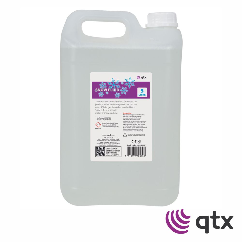 Líquido para Máquina de Neve 5L QTX