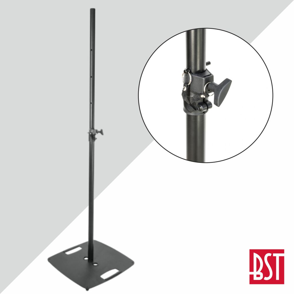 Suporte P/ Colunas Preto 1.8m 20kg BST
