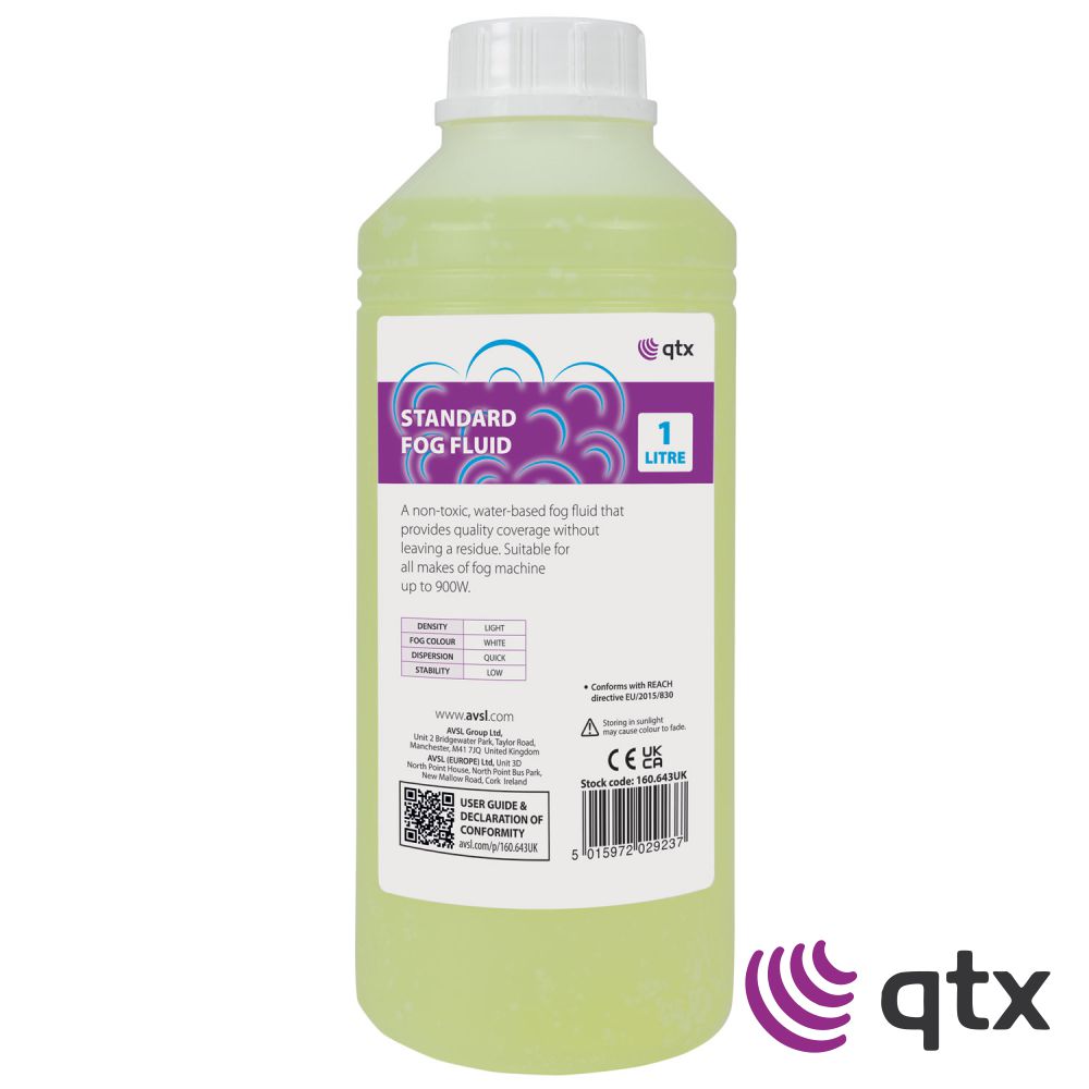 Líquido De Fumos Standard 1L QTX