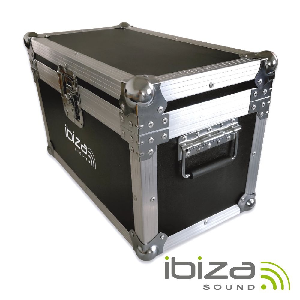 Mala Transporte DJ 2 Moving Heads Alumínio Reforçada IBIZA