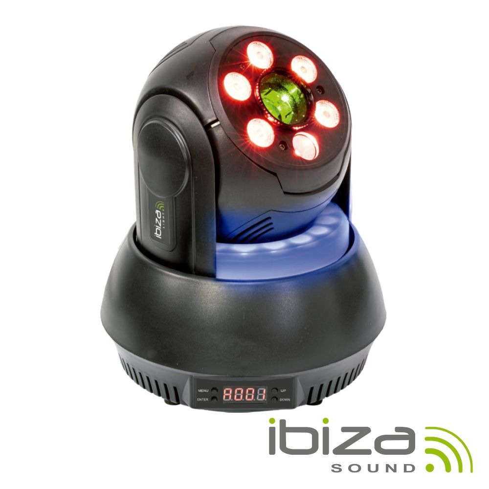 Moving Head 40W 4 Em 1 Wash/Laser DMX Mic IBIZA