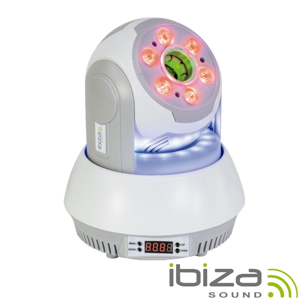 Moving Head 40W 4 Em 1 Wash/Laser DMX Mic IBIZA