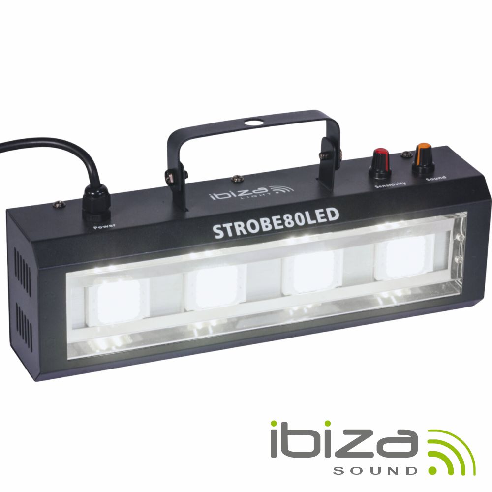 ESTROBOSCÓPIO C/ 4 LEDS COB 20W IBIZA