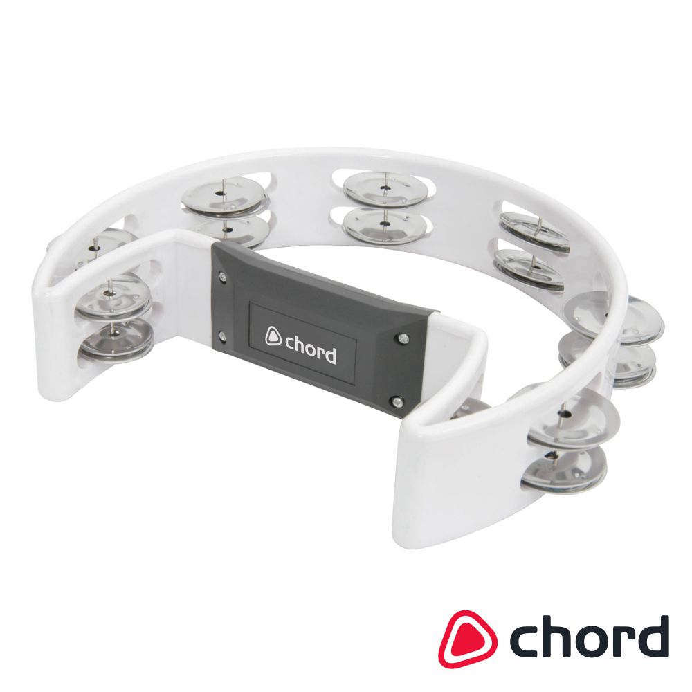 Pandeireta Meia-Lua Branca CHORD