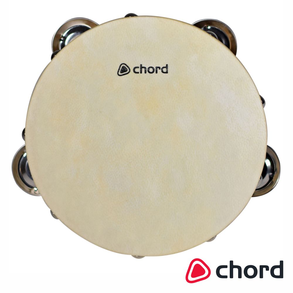 Pandeireta C/ Pele 15cm CHORD