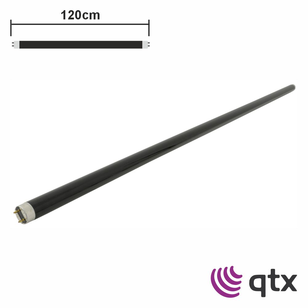 Lâmpada Tubular T8 36W 120cm 230V Fluorescente UV QTX