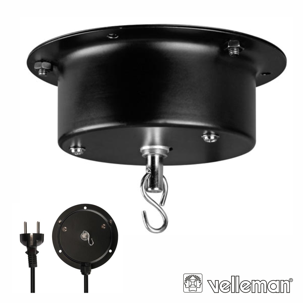 MOTOR P/ BOLA DE ESPELHOS 1.8-2.5 RPM 230 VAC 5KG MAX
