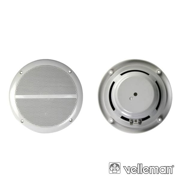 CONJUNTO 2 COLUNAS 6,5" C/ GRELHAS ESTANQUES 120W
