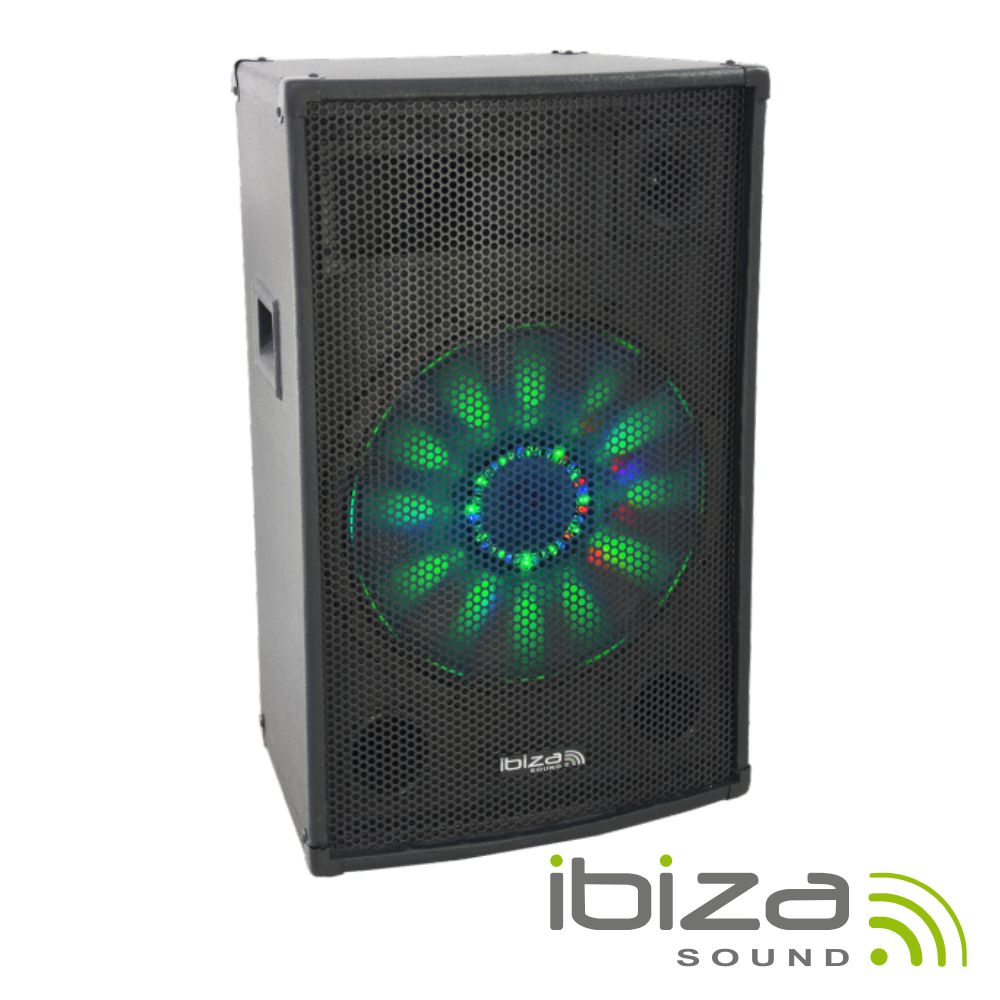 Coluna 15" 700W Preta IBIZA